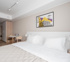 1-комнатные апартаменты стандарт Санкт-Петербург, Заозерная, к3, стр1 в Art Apart