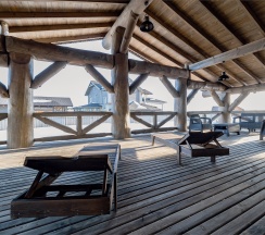 Шале на 12 человек (vip-дом для вечеринок и корпоративов) в Вишня