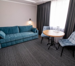 Номер люкс с 1 двуспальной кроватью в Azimut Отель Ставрополь