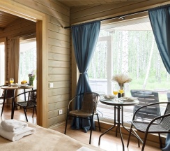 Домик четырехместный рядом с купелью в Norke Есенинская Русь