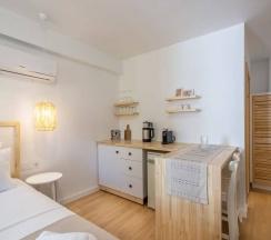 Двухместная семейная студия двуспальная кровать в Audo Studio Hotel