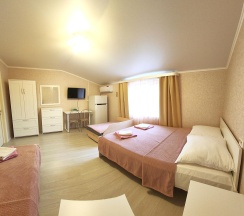 4-местная комната эконом (общие удобства) #1 в Семья