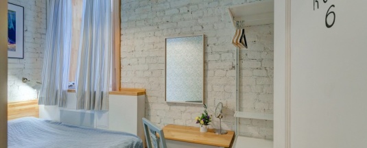 2 местный номер Эконом в Good Mood Hostel