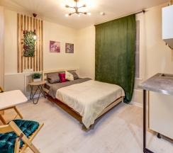 Дизайнерский номер категории комфорт с удобствами в Ecolife hotel