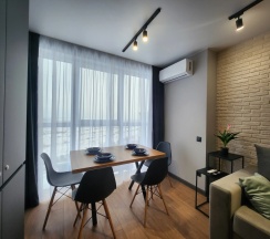 Апартаменты с красивым видом из окна в Апартаменты Loft 26 Этаж