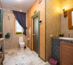 Коттедж "Брюгге" с сауной и купелью "Фурако" (расположен в Логиново) в Сканди хаус