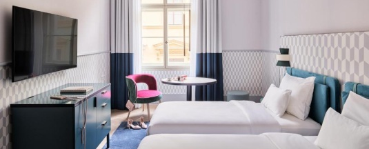 Двухместный номер Standard 2 отдельные кровати в Falkensteiner Hotel Prague