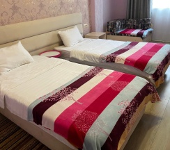 Двухместный номер Стандартный с дополнительной кроватью 2 отдельные кровати в Лаванда