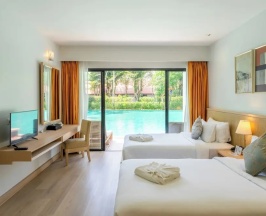 Двухместный номер Deluxe 2 отдельные кровати в D Varee Mai Khao Beach