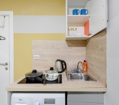 Апартаменты студия Рузовская ул, д 33 (без окна) в Veda Aparts