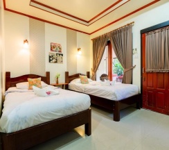 Двухместный номер Standard с видом на сад 2 отдельные кровати в Starlight Haad Rin Resort