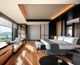 Двухместный номер Deluxe с видом на воду 2 отдельные кровати в The Lalu Nanjing