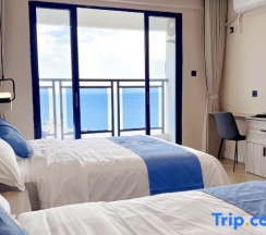 Двухместный номер Standard с балконом и с видом на море 2 отдельные кровати в Taishan Golden Beach Resort