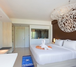 Номер Deluxe с видом на море в Coral Inn