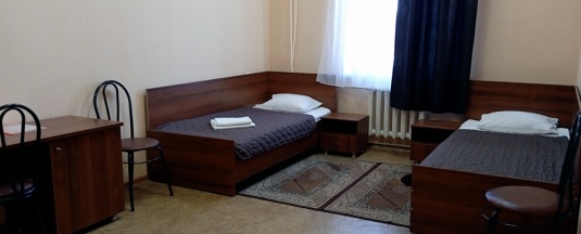3-местный номер эконом в Smart Hotel KDO Оренбург