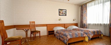 Номер стандарт с 2 односпальными кроватями в Спортивно-реабилитационный гостиничный комплекс