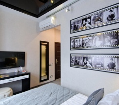 Комната улучшенная с 1 двуспальной кроватью в Hotel design style