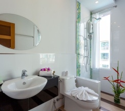 Двухместный номер Standard с балконом двуспальная кровать в The samui beach resort