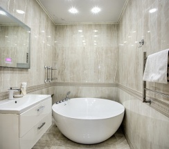 Двухместный номер 24D Deluxe Мансарда с балконом и с видом на море двуспальная кровать в Exclusive Hotel&Apartments