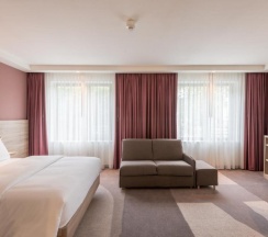 Двухместный номер для некурящих двуспальная кровать в Hampton by Hilton Frankfurt City Centre East