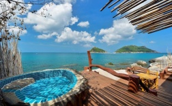 Вилла с балконом и oceanfront в Dusit Buncha Koh Tao by Riya Group