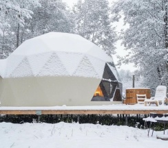 Геокупол Лагуна Колорадо в Вазуза Лав