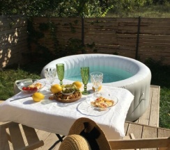 Дом 18 кв. м. № 4 (вместимость 2 взрослых, 2 ребенка) в У реки