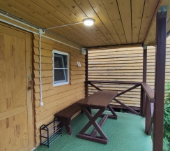 Двухместный номер с двуспальной кроватью с видом на горы в Госпожа Удача