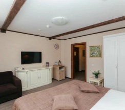 Двухместный полулюкс двуспальная кровать в Губернский