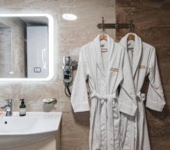 Номер Deluxe с красивым видом из окна в Плёсский Банный Дом