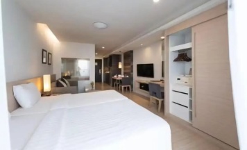 Двухместный Студио Люкс двуспальная кровать в Classic Kameo Hotel & Serviced Apartments, Ayutthaya