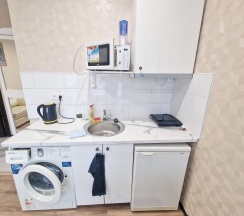 1-комнатные апартаменты студия Автозаводская 17к1 в МоМи на улице Автозаводская 17 корпус 1