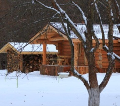 Дом № 1 с видом на сад в Дубки