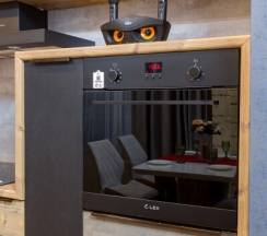 Современный коттедж 120 кв.м. для 8 гостей рядом с Охта парком в Solar House