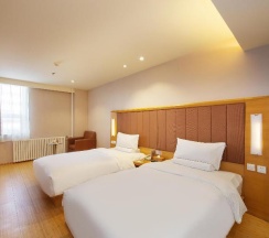 Двухместный номер Comfort 2 отдельные кровати в JI Hotel Harbin Zhongyang Street Youyi Road