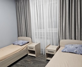 Двухместный номер с 2 односпальными кроватями в Как дома