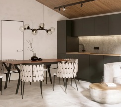 Коттедж с 2 комнатами в Плавное течение