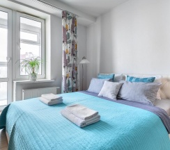 Апартаменты студия в Neva Bed (Нева Бэд) на проспекте Обуховской обороны