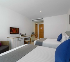 Двухместный номер Deluxe двуспальная кровать в Splash Beach Resort