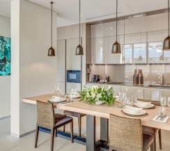 Двухместная Penthouse & Private Pool Grand Azure двуспальная кровать в Twinpalms MontAzure Phuket Resort