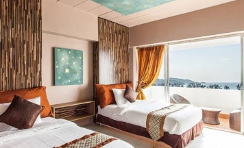 Двухместный номер Superior с видом на море 2 отдельные кровати в Patong Heritage
