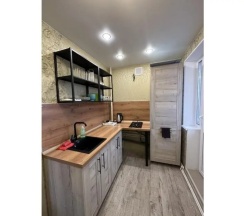 Двухместная студия (двуспальная кровать) в Апартаменты рядом с Глобусом