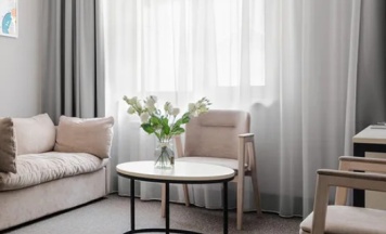 Номер 1 категории с видом на город в Green doors