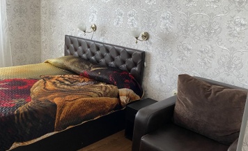 Двухместный номер с двуспальной кроватью с видом на море в Морской бриз