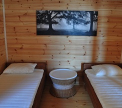 Двухместный номер Standard с красивым видом из окна двуспальная кровать в River bushma