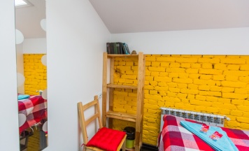 Двухместная комната с мансардным окном в Gallery and more