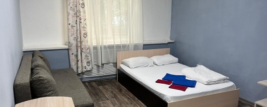 Номер стандарт с 1 двуспальной кроватью №206 в ПушкинStreet