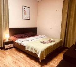 Стандартный номер с одной двуспальной кроватью (удобства на этаже) в Наш Питер