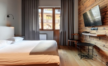 Комната стандарт с 1 двуспальной кроватью в Chalet Terrazza