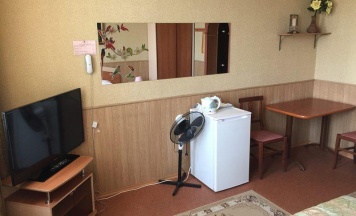 Номер полулюкс с 1 двуспальной кроватью в Три Версты